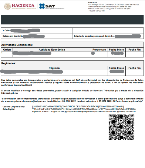 ¿qué Es Y Cómo Obtener Mi Constancia De Situación Fiscalemk 0778