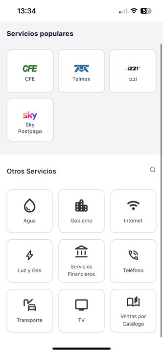 Conoce Pago de Servicios